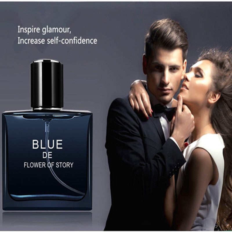 50ml Original Men Perfume Romantic Elegant Ocean Body Spray  Long-lasting Male Perfume Fresh Fragrance Spray Perfumy Wholesale T