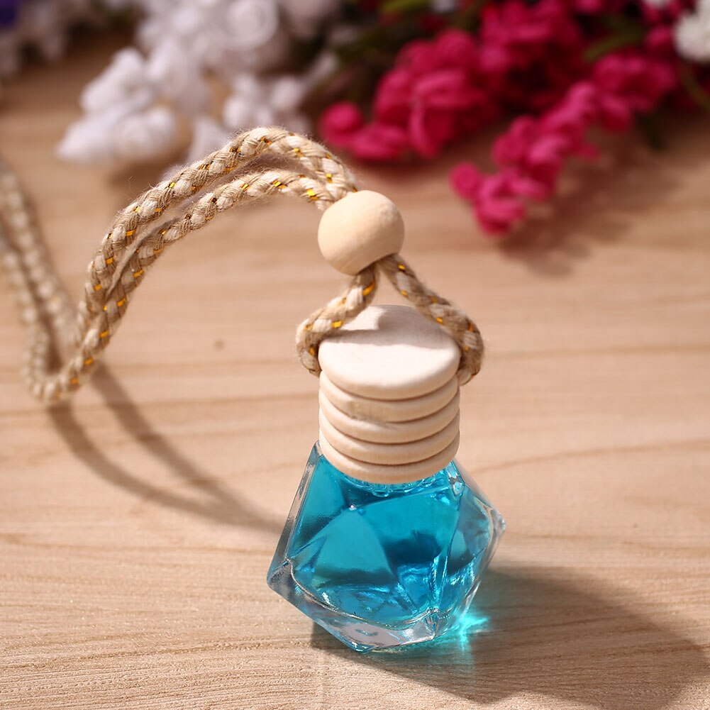 Car Fragrance Decorative Pendant Perfume Pendant 8ml 1 Pcs Usual Essential Oil Diffuser Hanging Hanging Auto Home