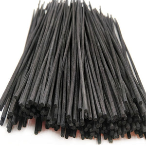 100pcs/Lot Black Aromatherapy Stick Rattan Reed Fragrance Oil Diffuser Replacement Refill Sticks Party Home Bathrooms Decor